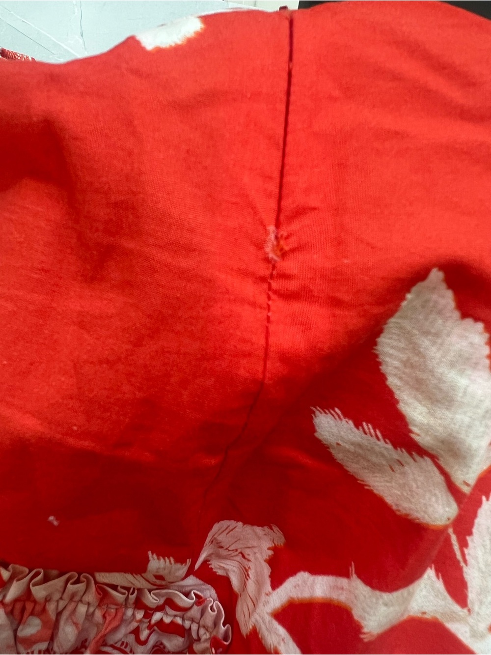 Farm Rio Red Lace Monsteras Midi Dress - Picture 11 of 13